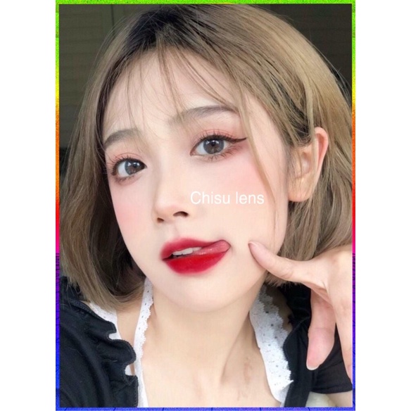 Lens mắt (kính áp tròng) xám tây sử dụng 12 tháng