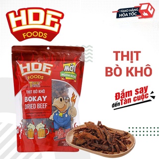Thịt bò khô sợi bokay 300g ngon đặc biệt - khô gà cooky