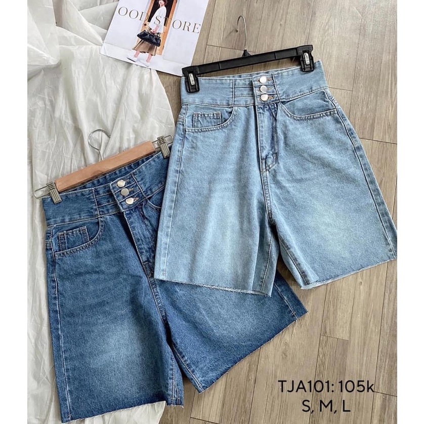 Quần ngố 3 nút đai CHIBEST TJA101