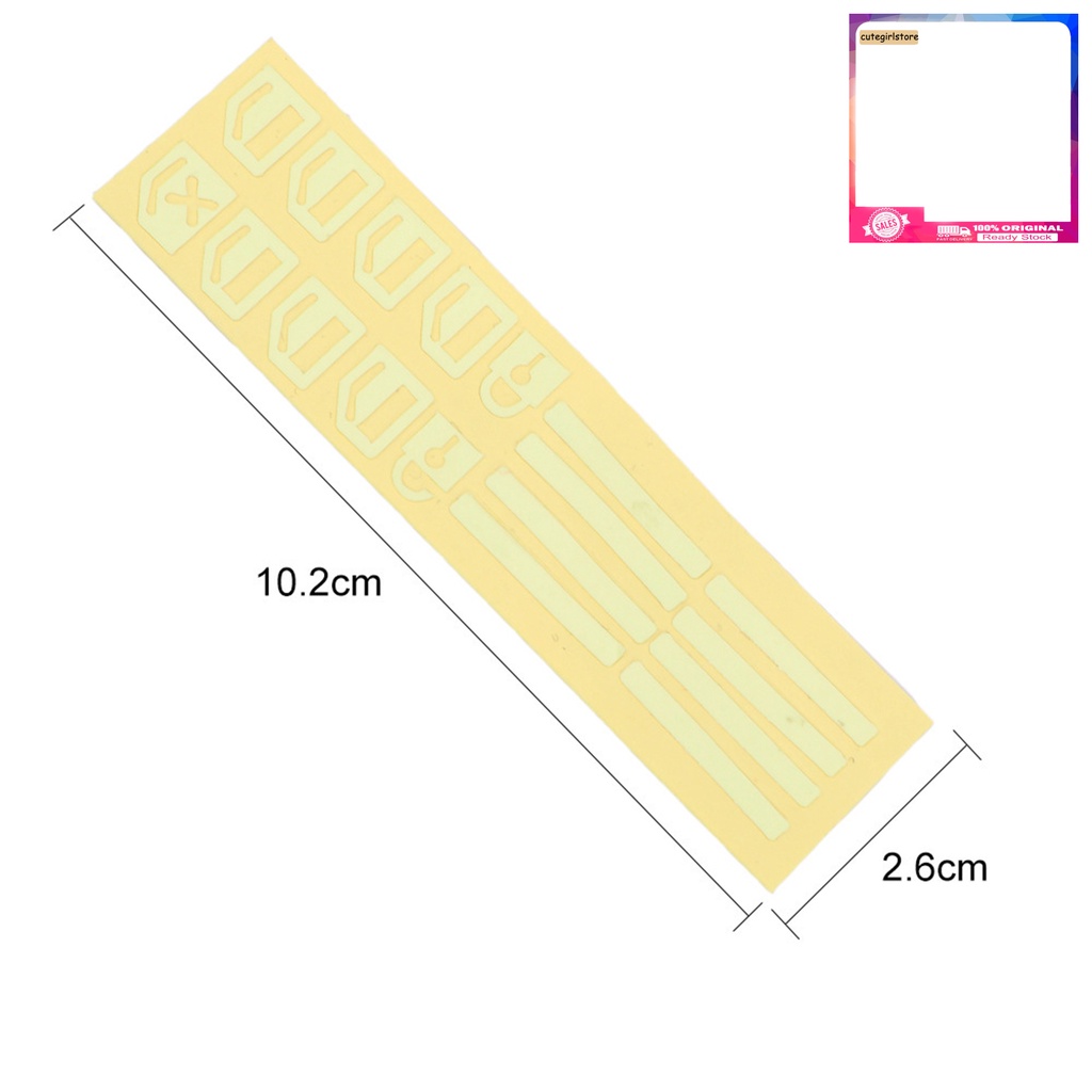 Miếng Dán Trang Trí Nút Bấm Cửa Xe Hơi Phản Quang Tự Dính Chất Liệu Pet