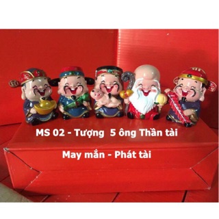 Bộ 5 tượng thần tài