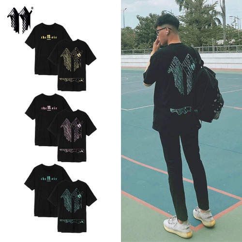 ÁO THUN FORM RỘNG - BIG LOGOO SIGNATURE BANDANA - STREETWEAR - LOCAL BRAND - THE NOIR