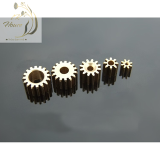 Bánh răng đồng nhiều kích cở 1mm - 5mm