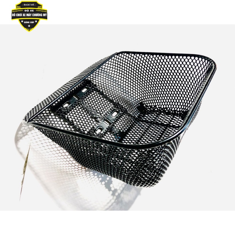 Giỏ Xe Máy- Rổ Wave Thái Nắp Cho Các Dòng Xe Wave Mẫu Mới 2021