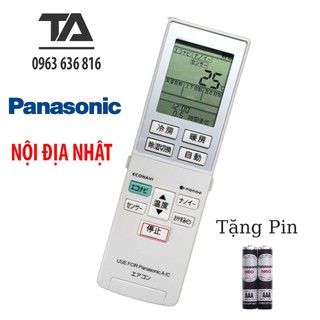 Điều khiển điều hòa PANASONIC nội địa nhật - CHÍNH HÃNG BH 12 THÁNG