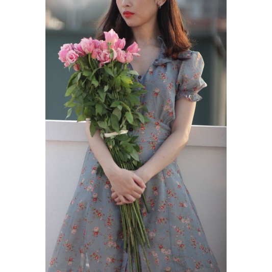 Thanh lý váy Là Hoa size S