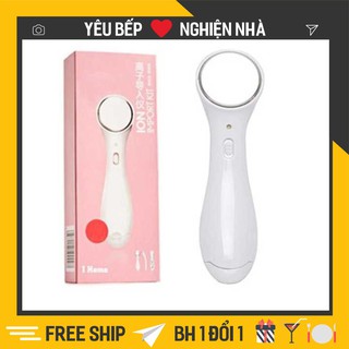 Máy massage mặt ion sóng siêu âm
