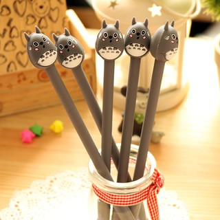 Combo 10 Bút Gel Nước Totoro Dễ Thương Bút Totoro 3D Xinh Xắn Viết Trơn Tay Đều Mực Nét Chuẩn!