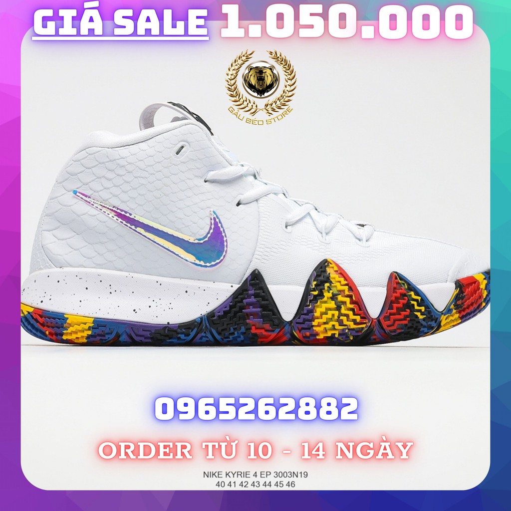 Order 1-2 Tuần + Freeship Giày Outlet Store Sneaker _Nike Kyrie 4 EP MSP: 3003N191 gaubeostore.shop