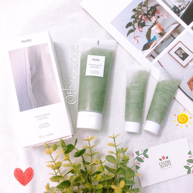 [Best Tẩy Tế Bào Chết Huxley Scrub Mask; Sweet Therapy Mini Size 30gr