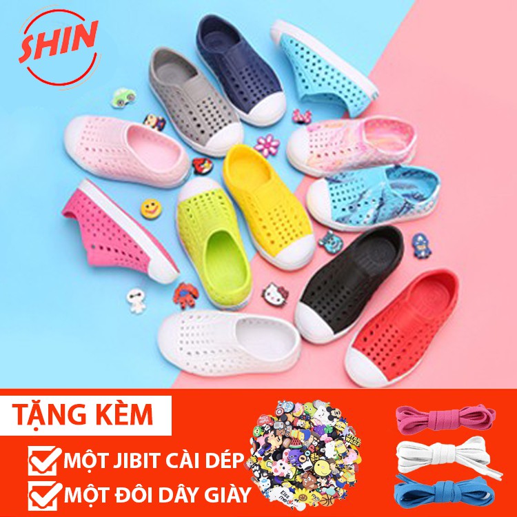 Giày native cho bé nhiều màu lựa chọn💖FREESHIP💖giày native so cute NA07 cao cấp