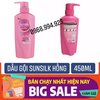 Dầu gội Sunsilk hồng Thái Lan 450ml (màu hồng)
