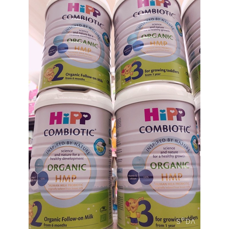 SỮA HIPP ORGANIC ĐỦ SỐ 1/2/3/4