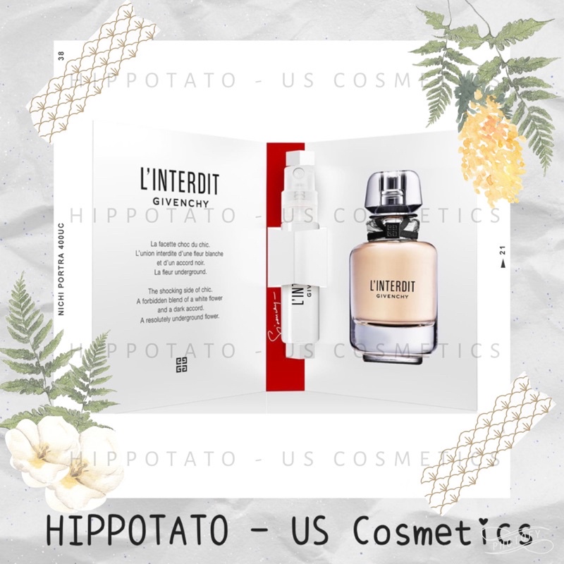 🌸 Givenchy L’Interdit EDP 1ml - Vial Sample Mẫu thử nước hoa