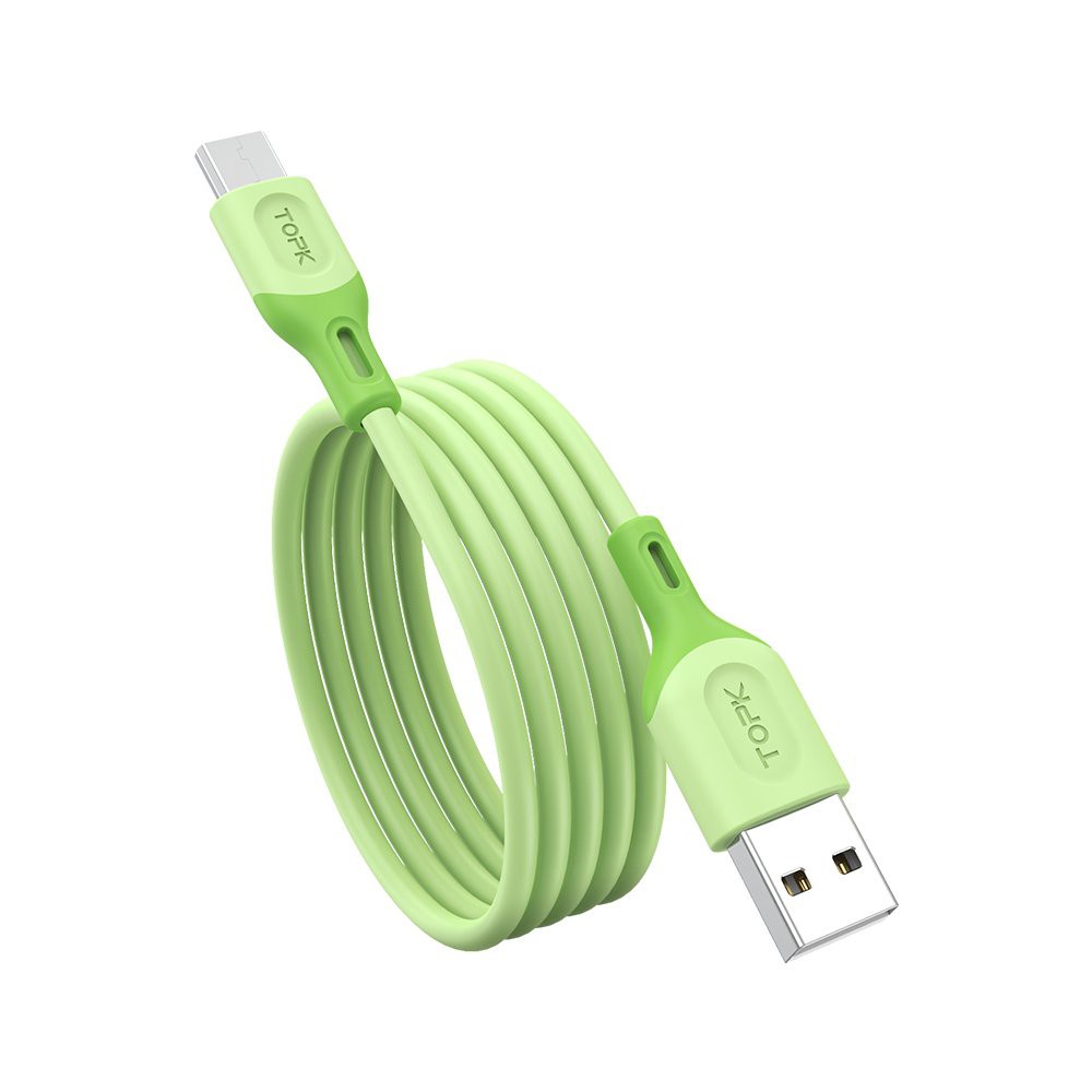 Cáp sạc nhanh TOP-k cho micro,type C , Leghtnin BH 3 tháng lỗi Sản xuất 1 đổi 1