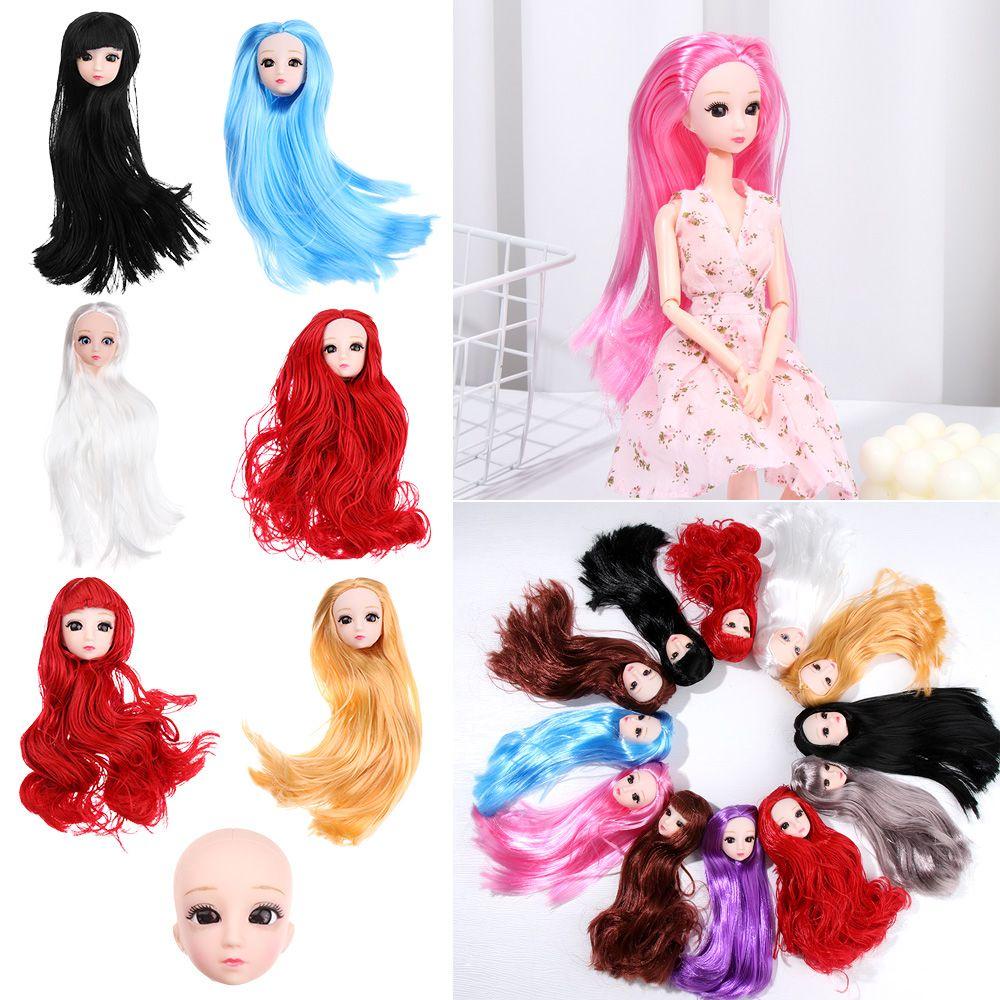 Đầu Búp Bê Mắt Dài 3D Tỉ Lệ 1 / 6