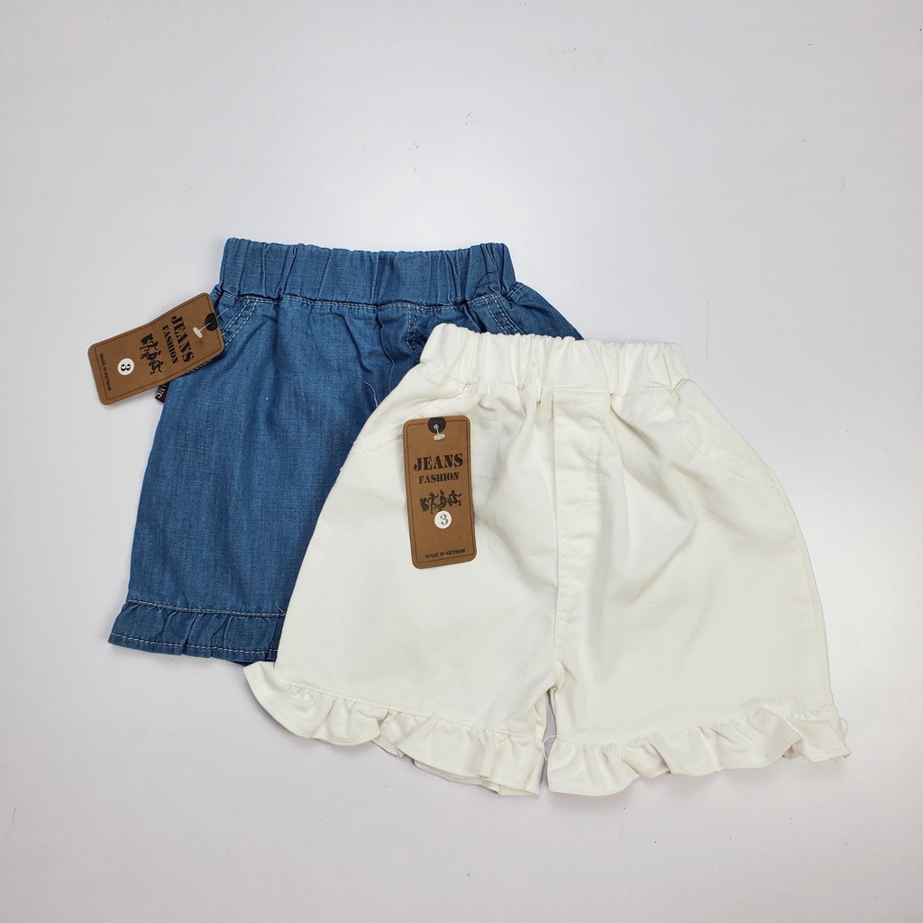 KND04- SIÊU PHẨM Quần short đùi kaki- thô mềm cho bé Gái siêu đẹp từ 8-25kg