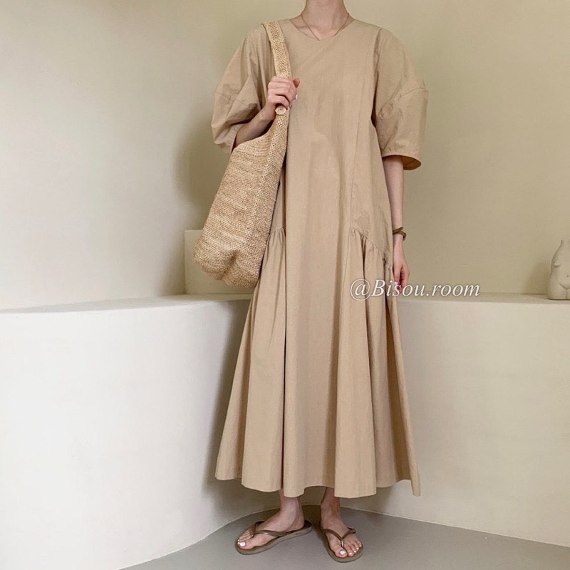Váy dáng rộng tay lỡ - by Bisou