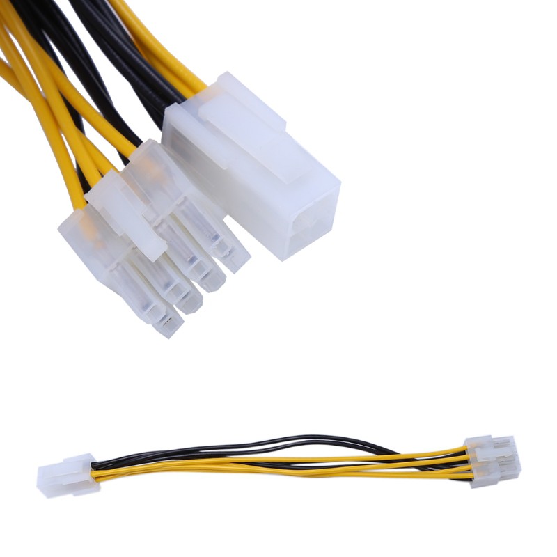 Cáp chuyển đổi nguồn điện PCB ATX 4 chân sang lỗ cắm 8 chân CPU