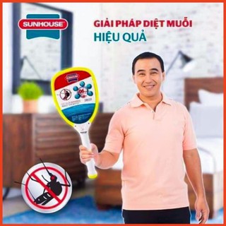 Vợt muỗi Sunhouse SHE - E280 Siêu Bền