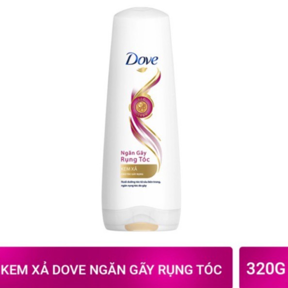 Kem Xả Dove Ngăn Gãy Rụng Tóc Bio Serum 320g