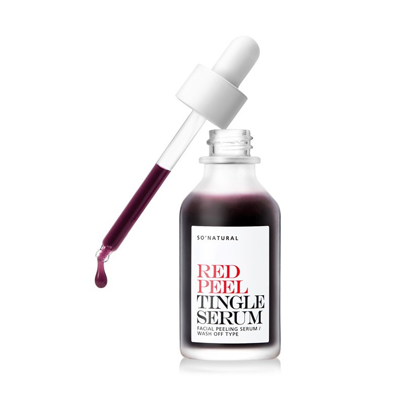 RED PEEL TINGE SERUM SONATURAL - Serum Peel Da Sinh Học Thế Hệ Mới