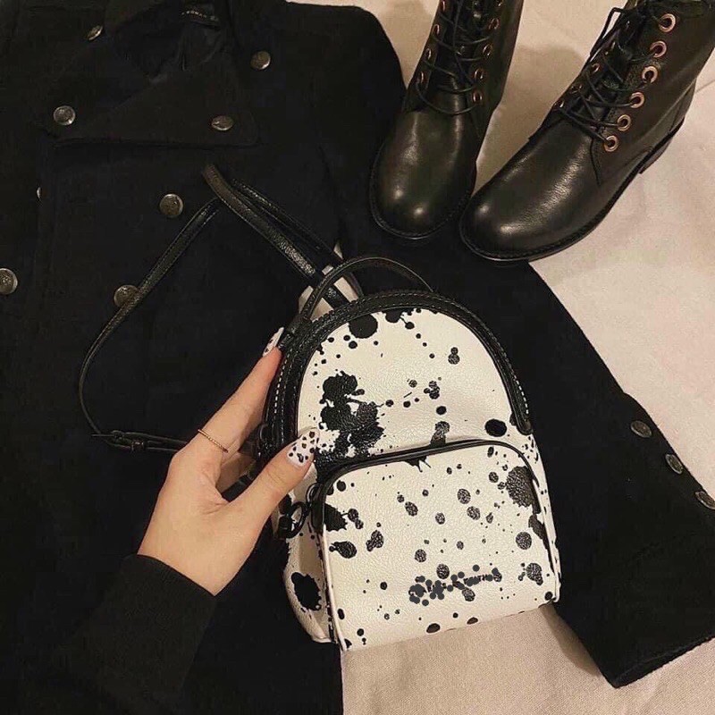 Balo siêu hot bò sữa balo mini size 18