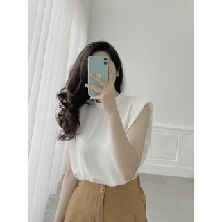❤ Set áo sát nách phối quần váy xòe