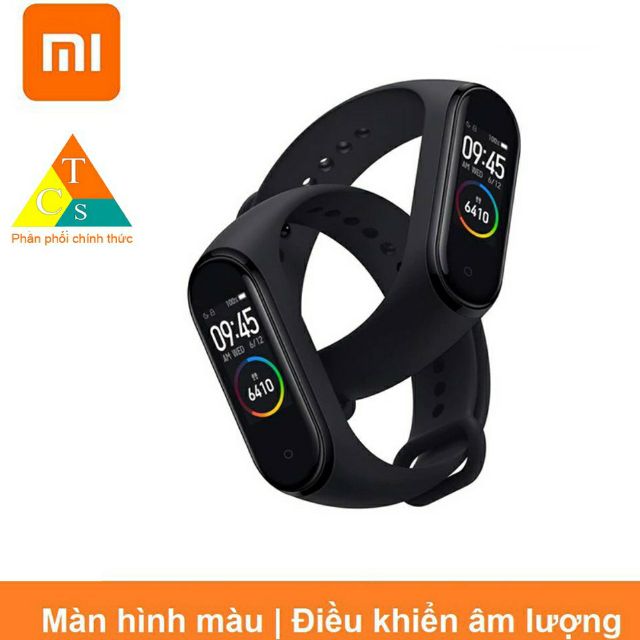👑 Vòng đeo tay thông minh theo dõi sức khỏe Xiaomi Mi Band 4 / MiBand 4 - Màu đen | BH 3 tháng