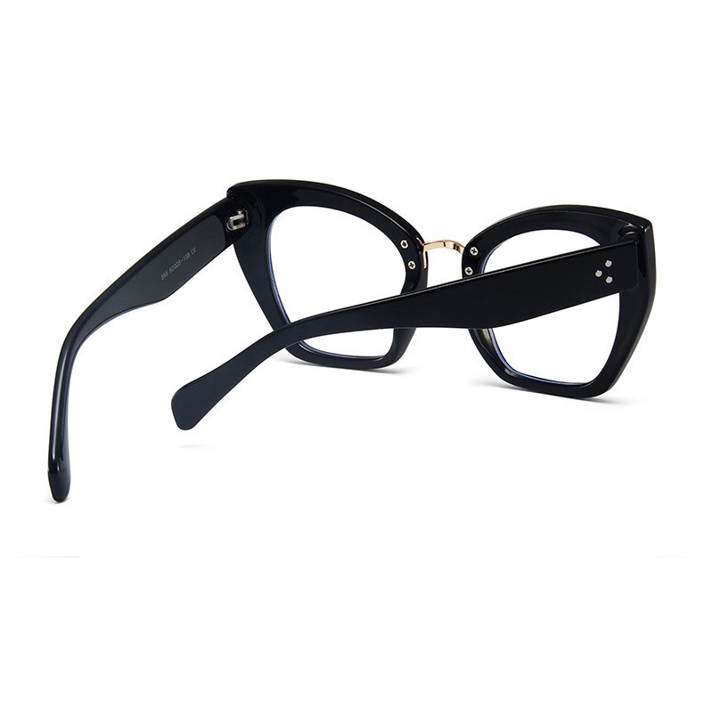 Mắt Kính Gọng Lớn Chống Ánh Sáng Xanh Phong Cách Âu Mỹ