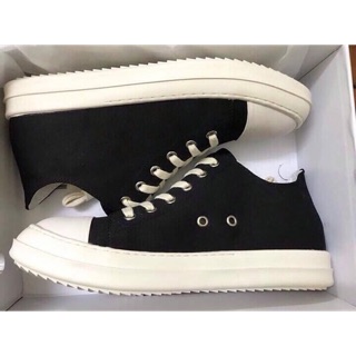 Rick owens thấp cổ vải