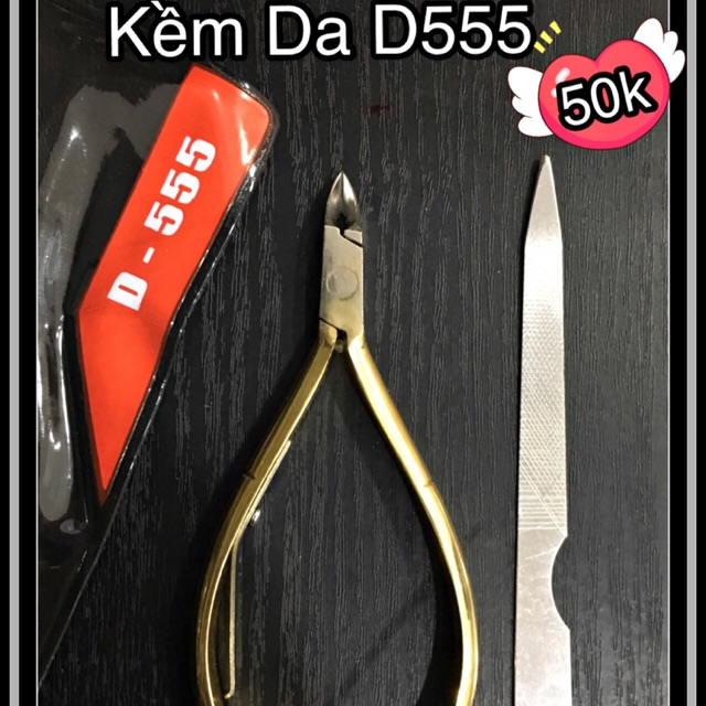 Bộ kềm da D555