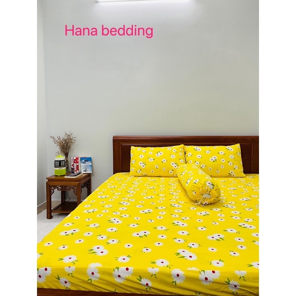 Bộ Drap gối 100% Cotton Thắng Lợi Hoa cúc vàng đem lại sự sang trọng cho căn phòng bạn