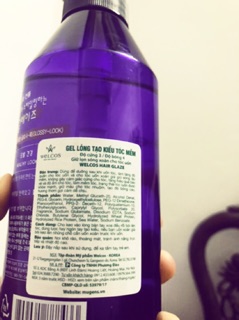 Gel mềm tạo kiểu tóc Confume HQ