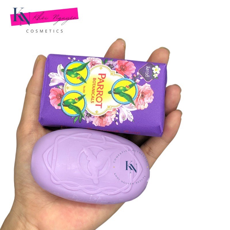 Xà Bông Con Vẹt Parrot Botanicals - 60g - Nhẹ Nhàng Làm Sạch Bụi Bẩn, Bã Nhờn Trên Da (TKH1) (100% Hàng Chính Hãng)