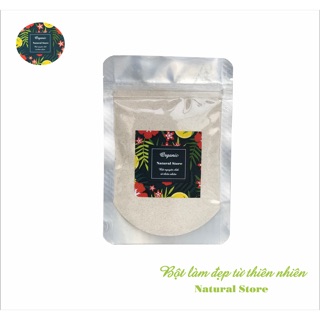 100gr Bột cám gạo sữa sạch nguyên chất 100 % Organic - Bột handmade
