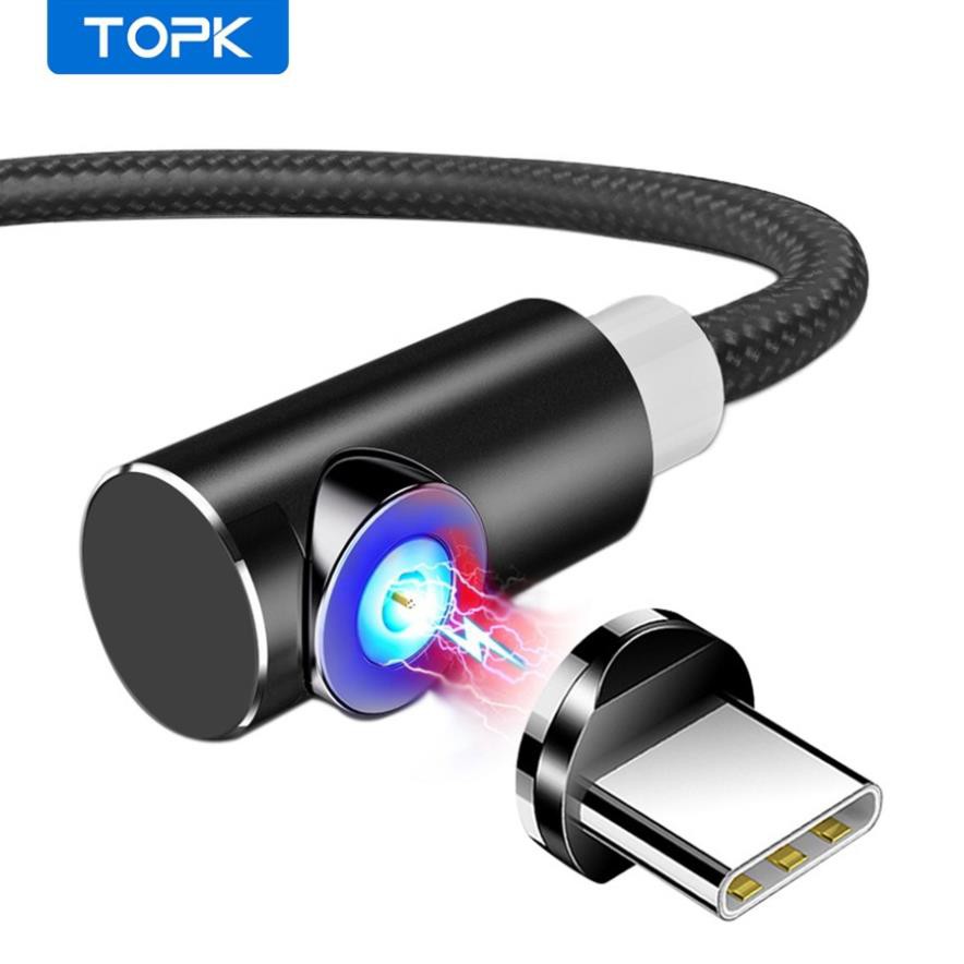 Dây cáp sạc từ tính TOPK Micro USB
