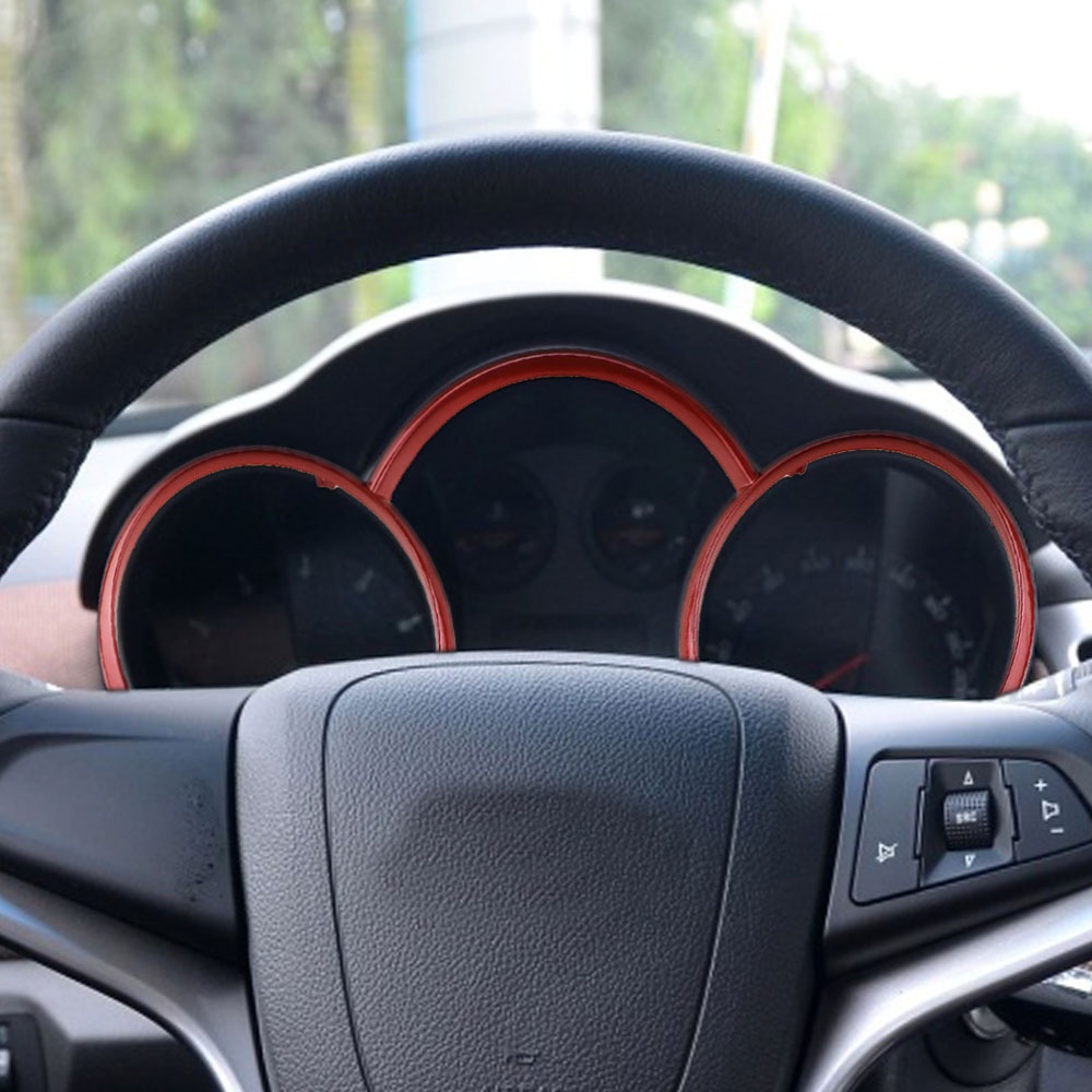 Ốp Viền Trang Trí Bảng Điều Khiển Xe Hơi Chevrolet Cruze 2009-2015 Bằng ABS Mạ Crom Chuyên Dụng