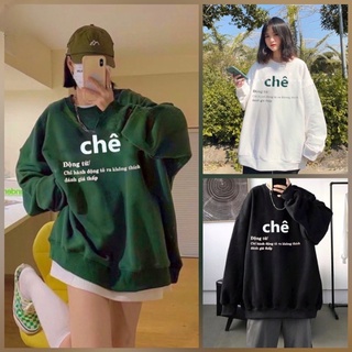 Áo nỉ swt in chữ CHÊ hot trend