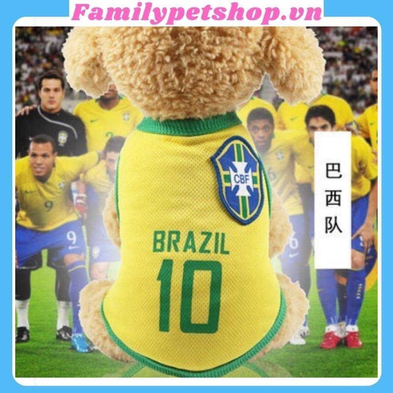 Áo Cho Chó Mèo Mẫu Quần Áo Bóng Đá - Familypetshop.vn