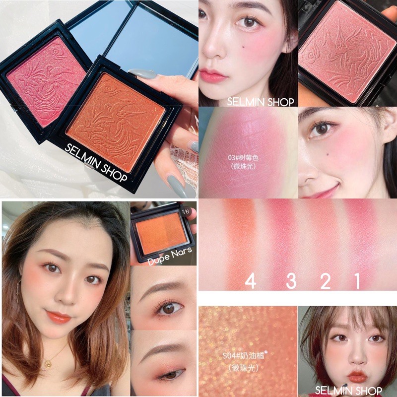 Phấn Má Hồng Bắt Sáng Phoenix Dance Dupe Nars- Blush Bronzer Highlight