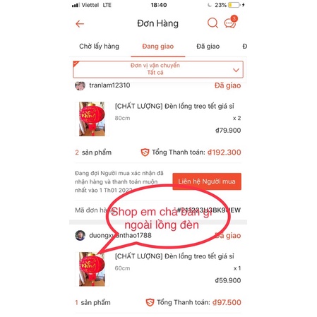 Đèn lồng treo tết giá sỉ