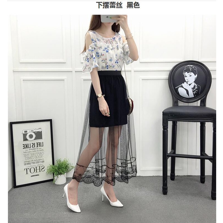 Váy lưới 2 lớp công chúa dễ thương VAY87 free size