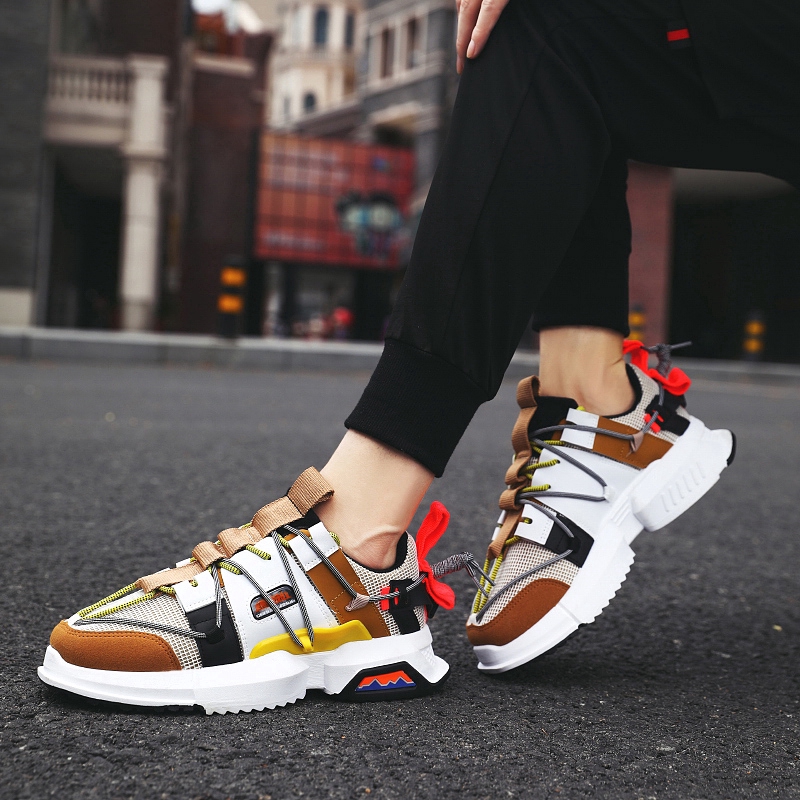 Giày sneaker thể thao nam dạng lưới thông thoáng