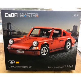 Lego Technic - CaDA C61045  Lắp Ráp Mô Hình Siêu Xe Porsche 911 Cổ 1429