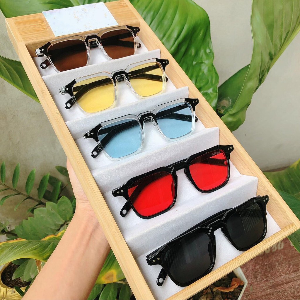 MẮT KÍNH THỜI TRANG 2 CHẤM STYLE KPOP 507 VIỀN TRONG SUỐT NHIỀU MÀU | BigBuy360 - bigbuy360.vn