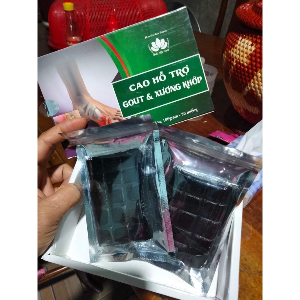 CAO HỖ TRỢ GOUT VÀ XƯƠNG KHỚP THẢO MỘC NAM. Hỗ trợ điều trị bệnh gout giảm triệu chứng đau nhức xương khớp.