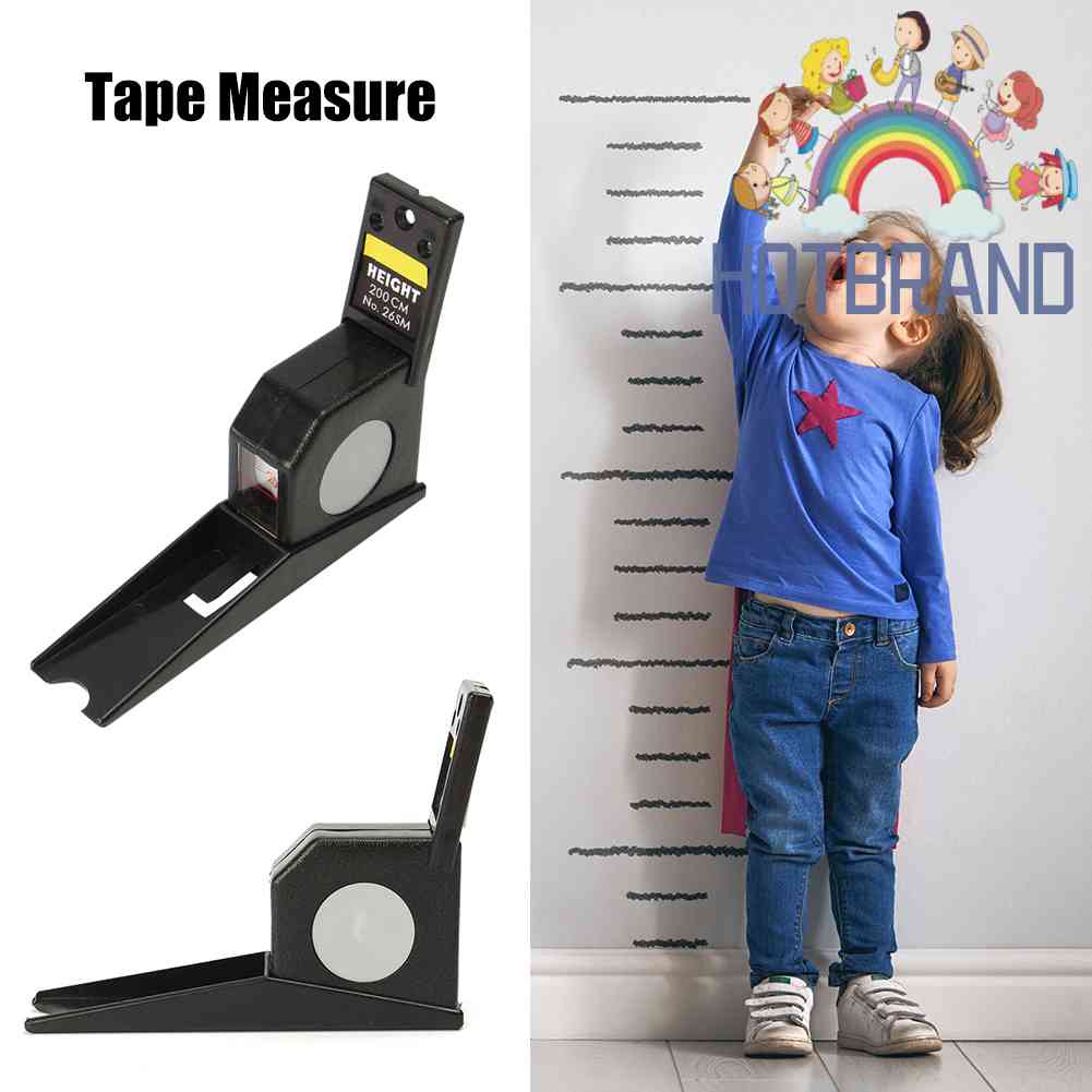 Thước Dây Đo Chiều Cao Gắn Tường Dài 2m Tiện Dụng Chất Lượng Cao