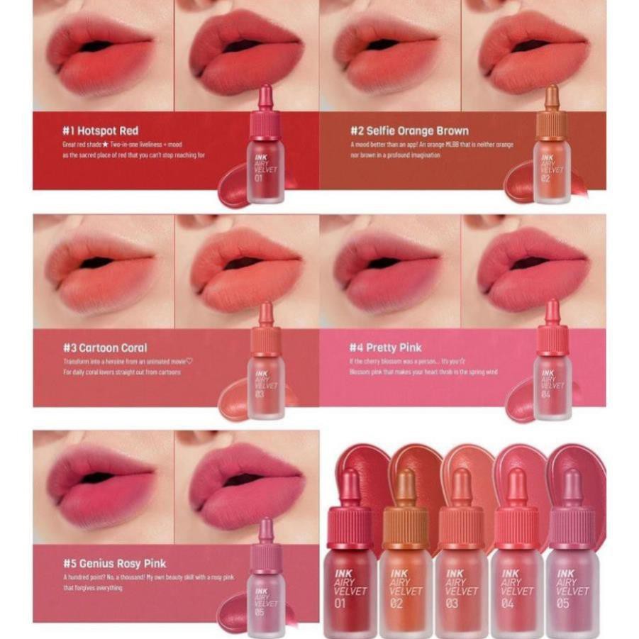 Son Peripera Ink Airy Velvet Lip Tint Mới