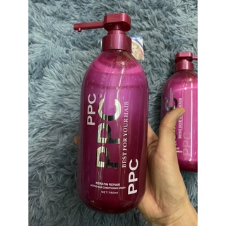 dầu gội nuôi dưỡng tóc ppc đỏ 750ml